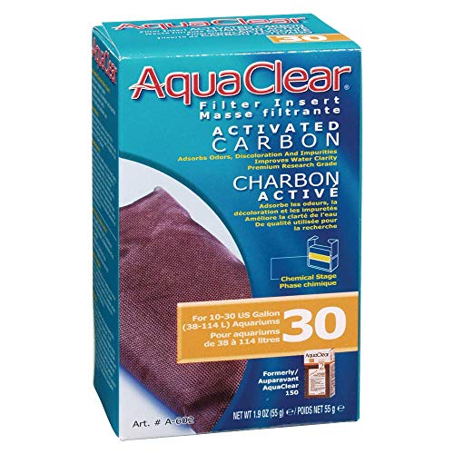 Aquaclear 30 Activated Carbon Insert, Aquarium Filter Replacement Media, A602