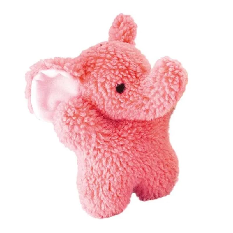 Zanies Cuddly Berber Baby Dog Toy 4-Pack (Bunny, Elephant, Koala, And Lamb)