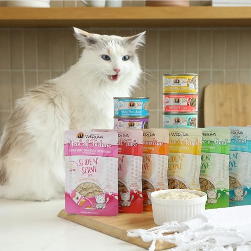 Weruva Wet Cat Food, The Chicken Lounge Pat   Variety Pack, 3oz Can, Pack of 12