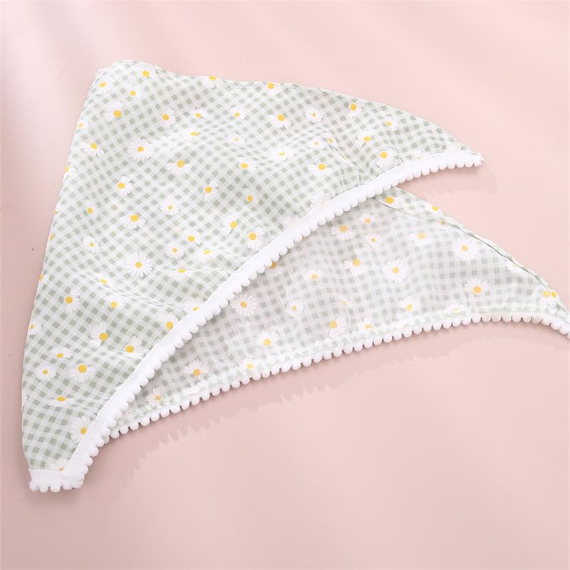 2Pcs Spring Summer Dog Bandanas Daisy Flower Scarfs Adjustable Puppy Bandana Triangle Washable Bibs Handkerchief For Small Mediu