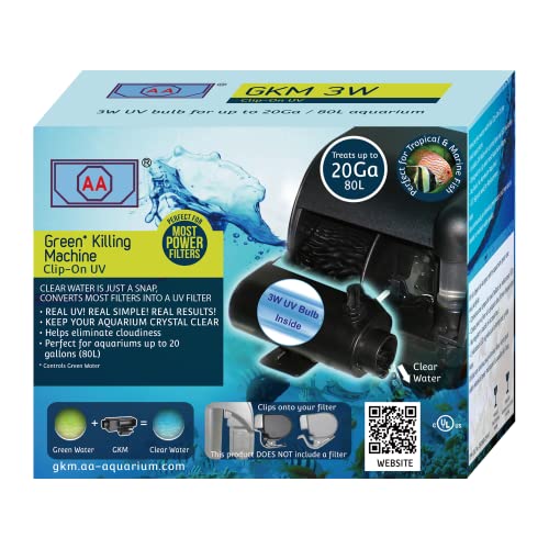 Aa Gkm3W Clip On Uv,Black,1 Count (Pack Of 1)