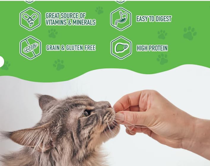 Nutri Bites Freeze Dried Beef Liver Dog & Cat Treats | Healthy Pet Training Treats or Food Topper | All Natural, Single Ingredie