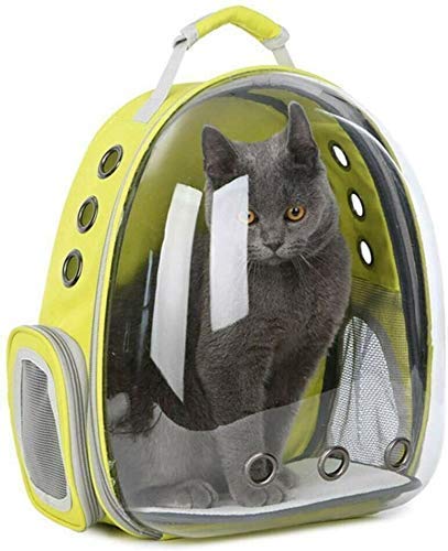 RvPaws Cat Carrier Backpack Puppy Kitty Breathable Carriers for Travel Astronaut Pet Cat Dog Puppy Carrier Backpack Travel Bag S