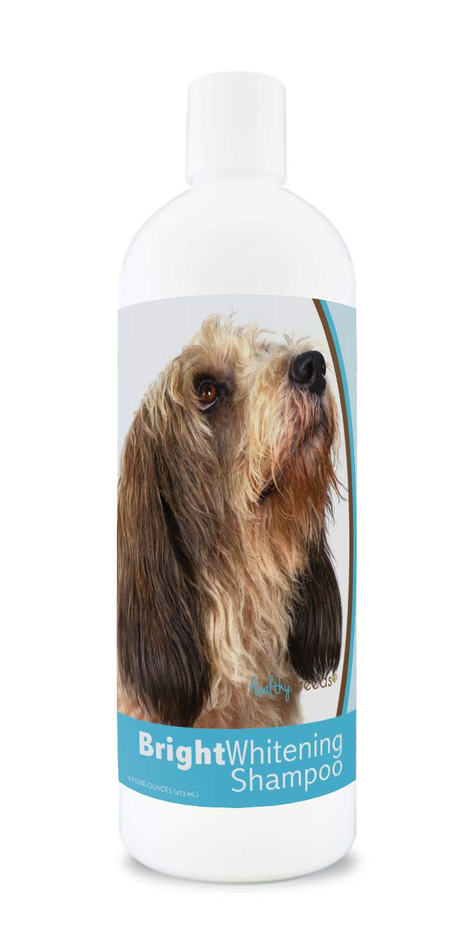 Healthy Breeds Petits Bassets Griffons Vendeen Bright Whitening Shampoo 12 oz