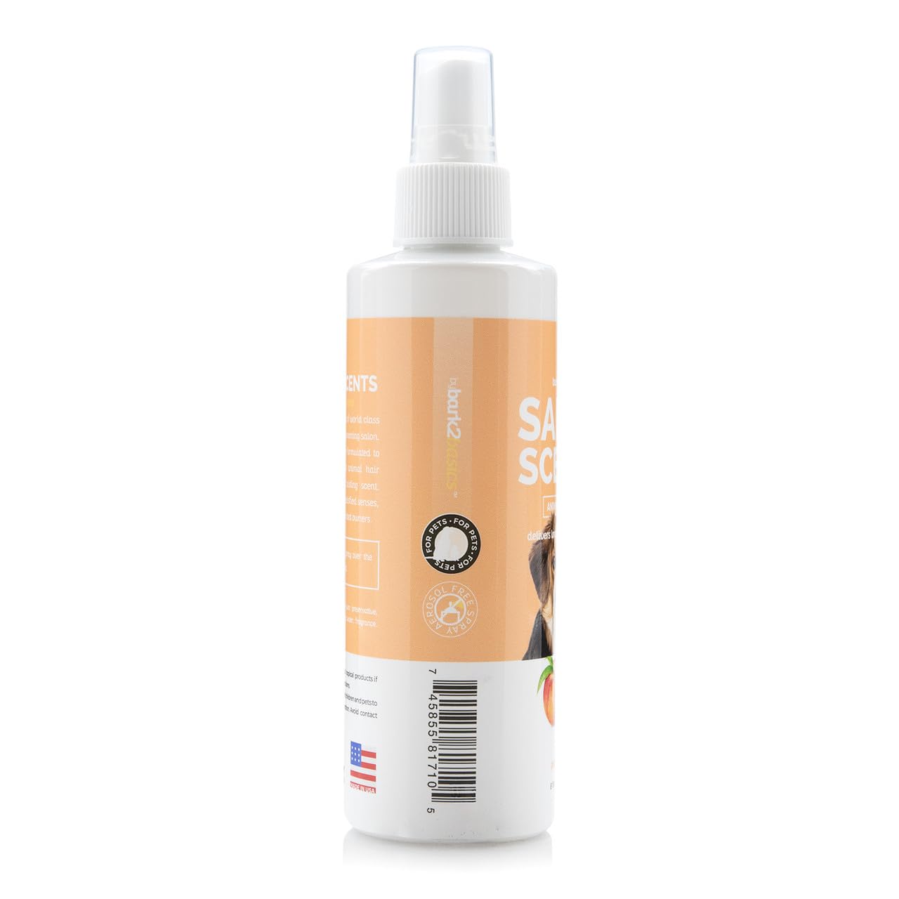 Bark2Basics Salon Scents Pet Grooming Cologne - 8 Oz, Natural Professional Grade Perfume For Dogs And Cats, Long Lasting, Deodor