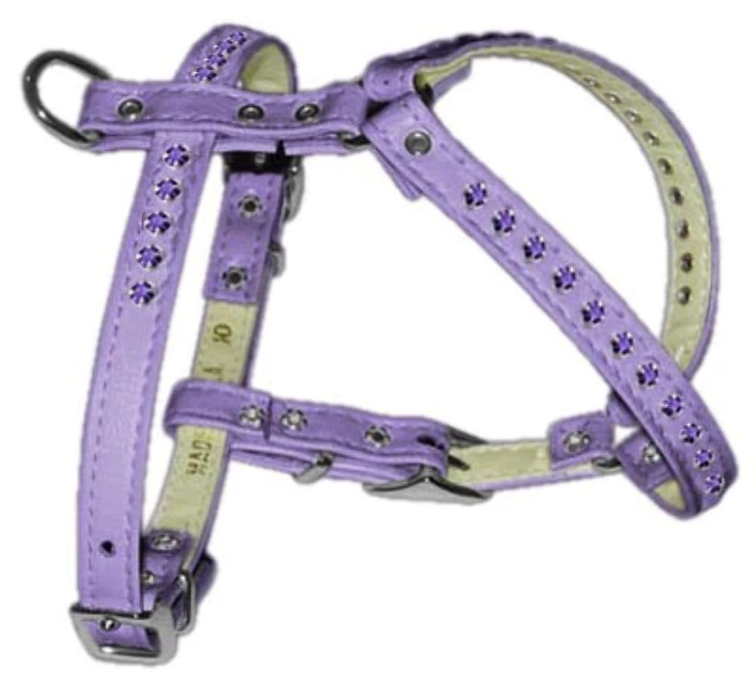 Dog, Puppy & Pet Comfort Harness, "Jeweled" Pink 8