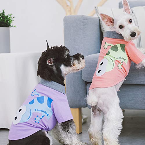 Touchdog  'Arubark' Caribbean Style Dog Polo T-Shirt(D0102HAXPRG.)