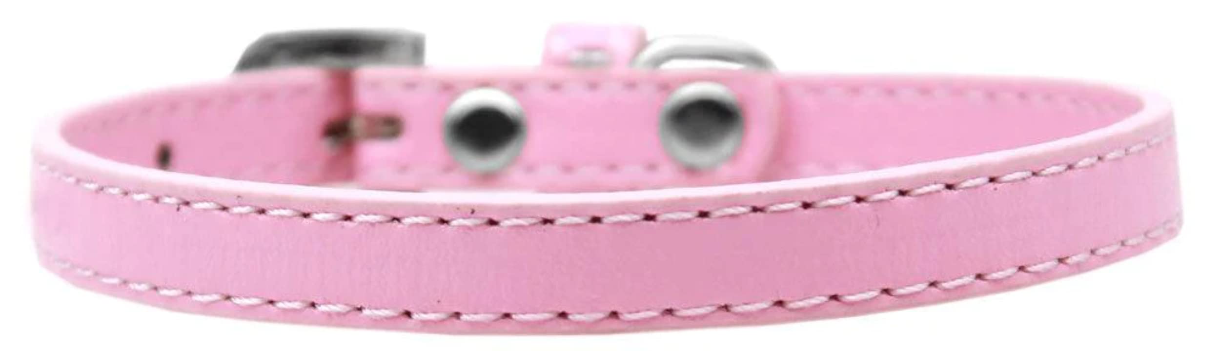Mirage Pet Products 509-1 AQ-16 Omaha Plain Puppy Dog Collar, Aqua, Small