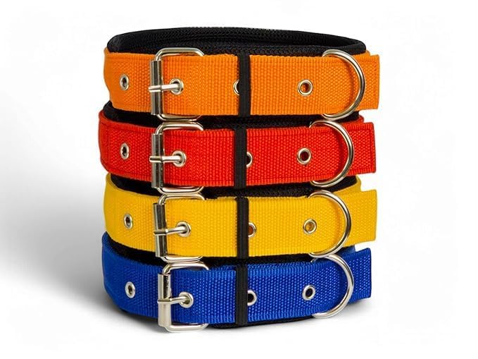 Furbies Dog Collar For Large Dogs, Soft Padded Dog Belt Neck Collar, Dog Belt For Large Dogs Labrador, Golden Retriever, Pitbull