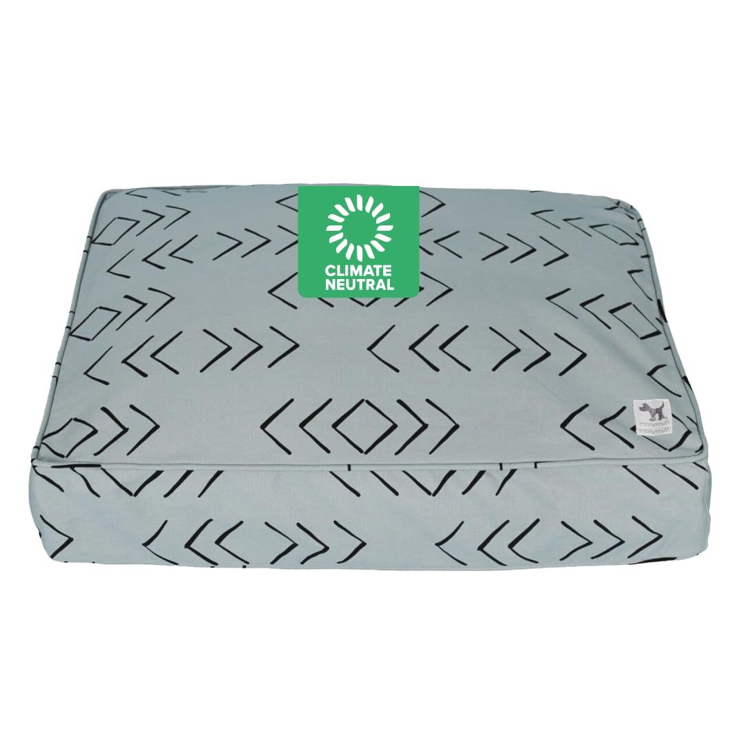 Molly Mutt Huge Duvet Cover, Reflections, Blue/Gray With Black Arrows, 36''X45''X5''
