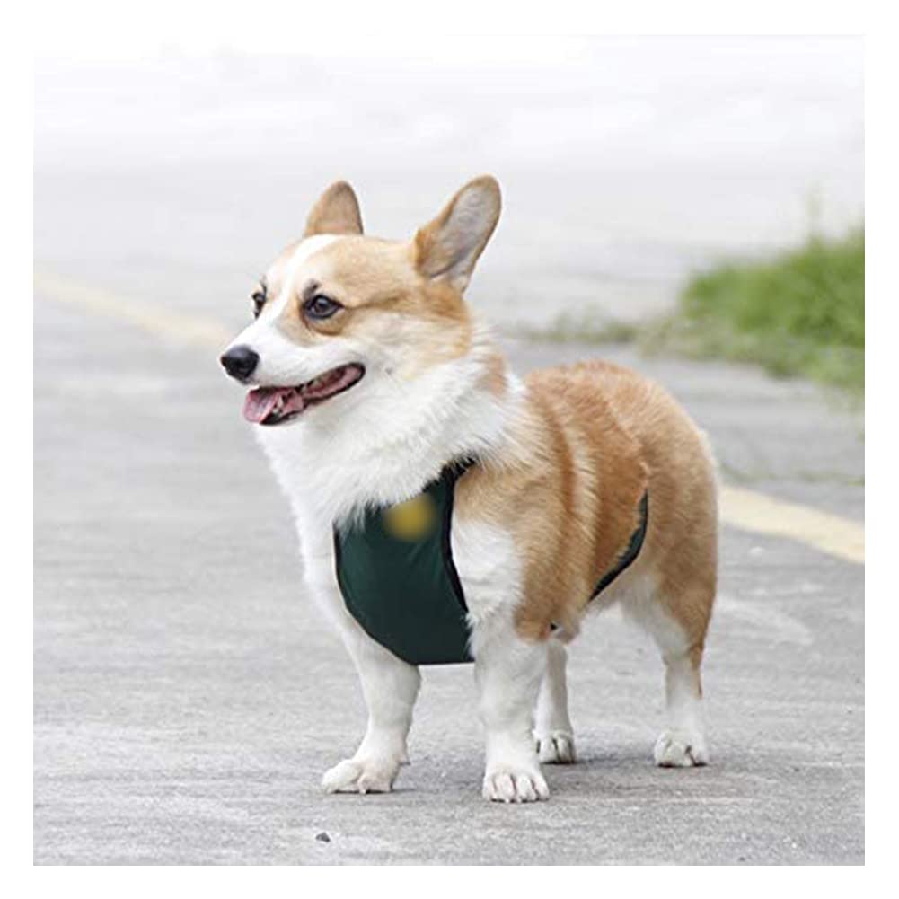 Kelendle Warm Pet Belly Vest Dog Belly Cover Protector Harness Pet Clothes Dog Belly Apron Waterproof Pet Costume for Short Leg