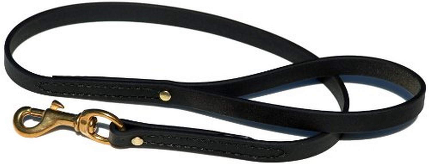 Ray Allen Mfg Signature K9 Biothane Leash, 3-Feet X 5/8-Inch, Black