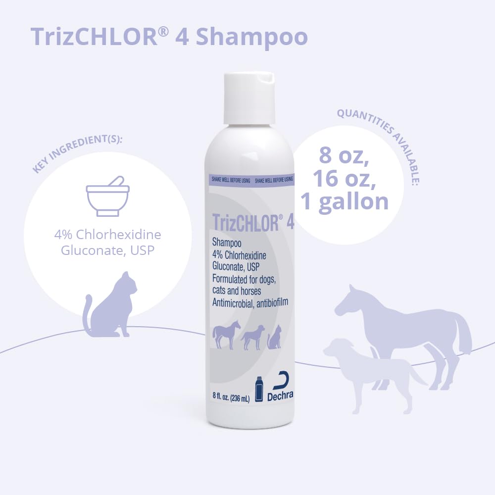 TrizCLHOR 4 Shampoo, 8 Ounce