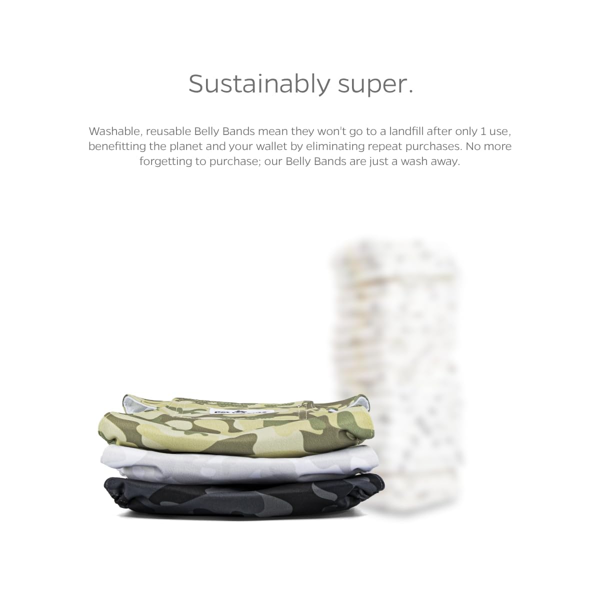 Pet Parents Premium Washable Belly Bands For Male Dogs & Extendrs, (3Pack) Of Male Dog Diapers & Male Dog Belly Bands, Color: Camo, Size: Extra Large Dog Diapers Male