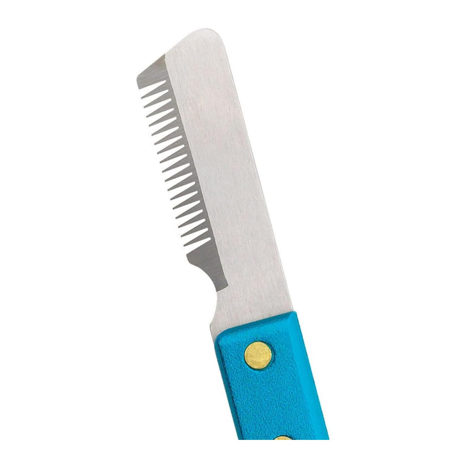 Master Grooming Tools 6-3/4-Inch Stainless Steel Pet Stripper Knive, Coarse