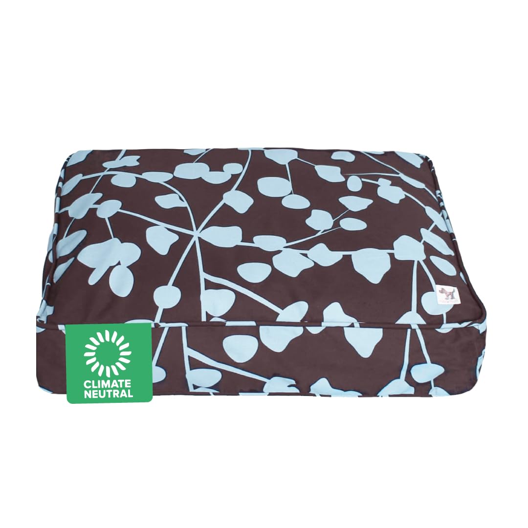 Molly Mutt Huge Dog Bed Cover - Your Hand In Mine Print - Measures 36   X45   X5 - 100% Cotton - Durable - Breathable - Sustaina