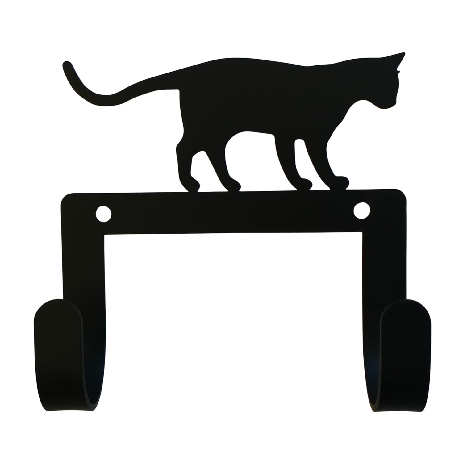 Village Wrought Iron Pet Cat Leash & Collar Wall Hook