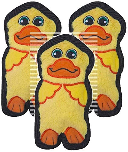 Outward Hound 3 Pack Invincible Mini Duck Dog Toys