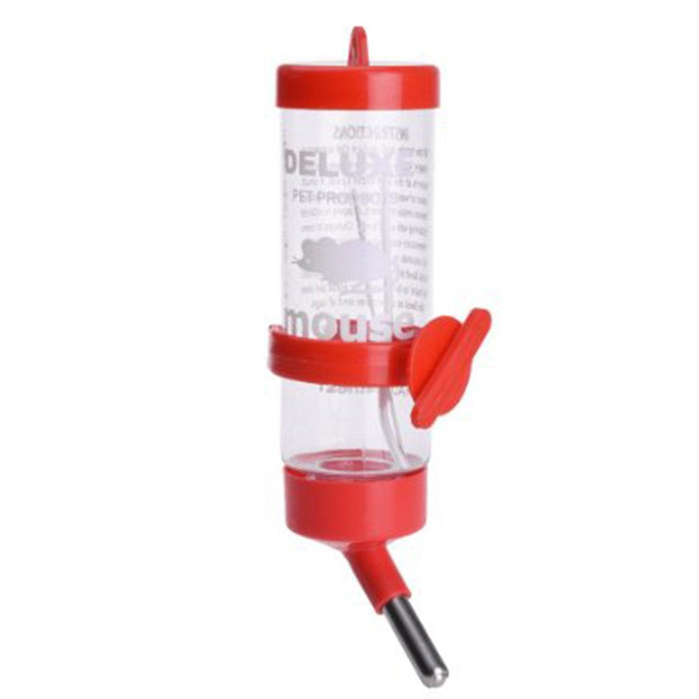 Litewoo Pet Cage Water Bottle 125-250Ml, Easy To Install Abd Leak Proof, Hanging Water Dispenser For Rabbit Hamster Guinea Pig Chinchilla, Random Color, 1Pc