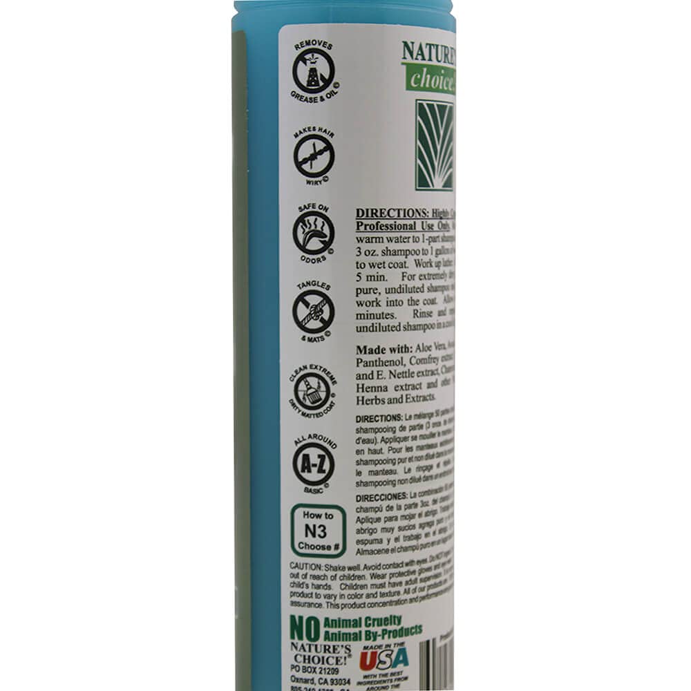 Nature's Choice Dirty Dog Shampoo 50:1 11.7 fl. oz