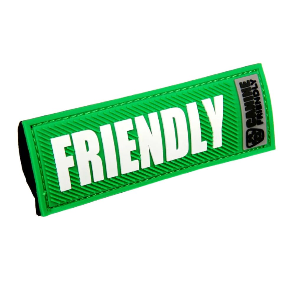 Canine Friendly Bark Notes Patch For Collar Or Leash, 3/4' Width