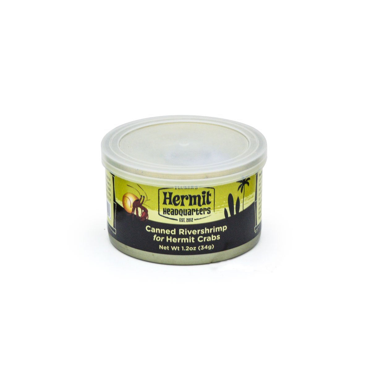 Flukers Canned River Shrimp Treat for Hermit Crabs, 1.2 oz