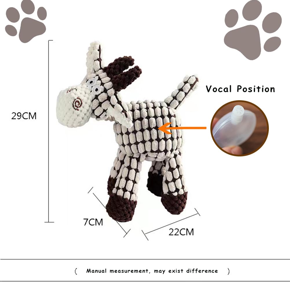 Lwbmg Plush Dog Toy, Squeaky Sheep, Cute Stuffed Animal Toy For Small Medium Dogs, Teething Chew Toy For Puppy, Interactive Play