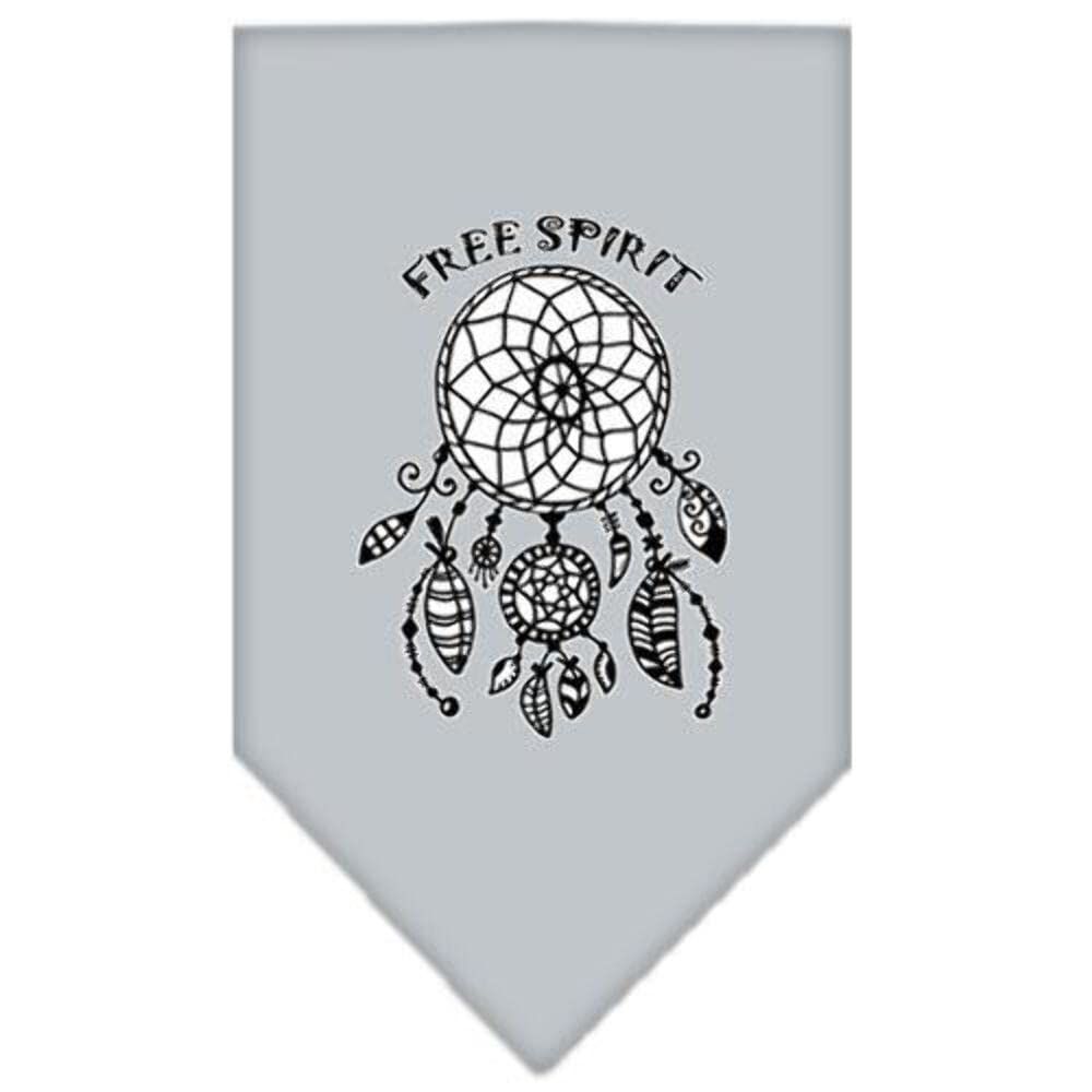 Mirage Pet Products Free Spirit Screen Print Bandana Red Small