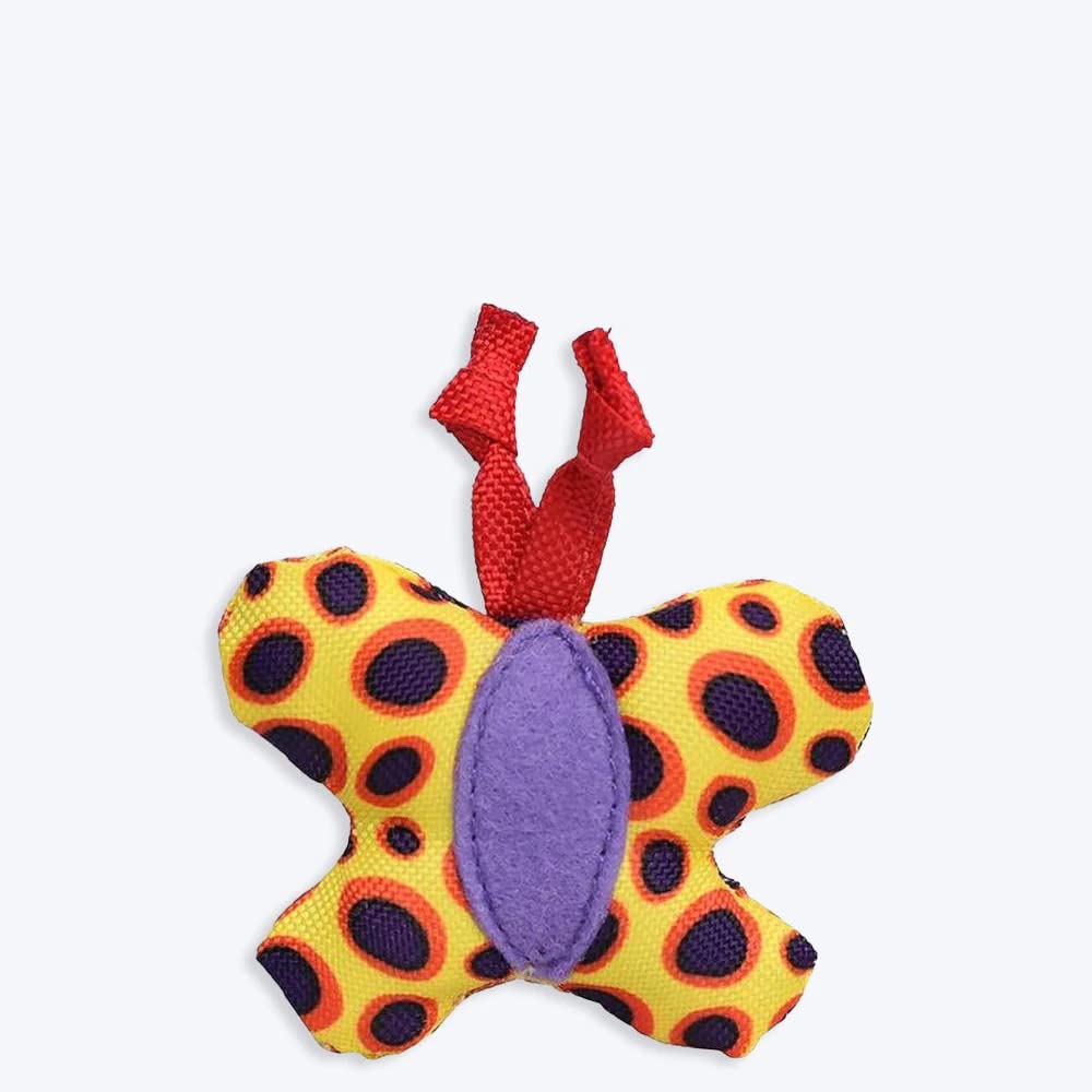 Heads Up For Tails Meow Monsters Butterfly Cat Toy