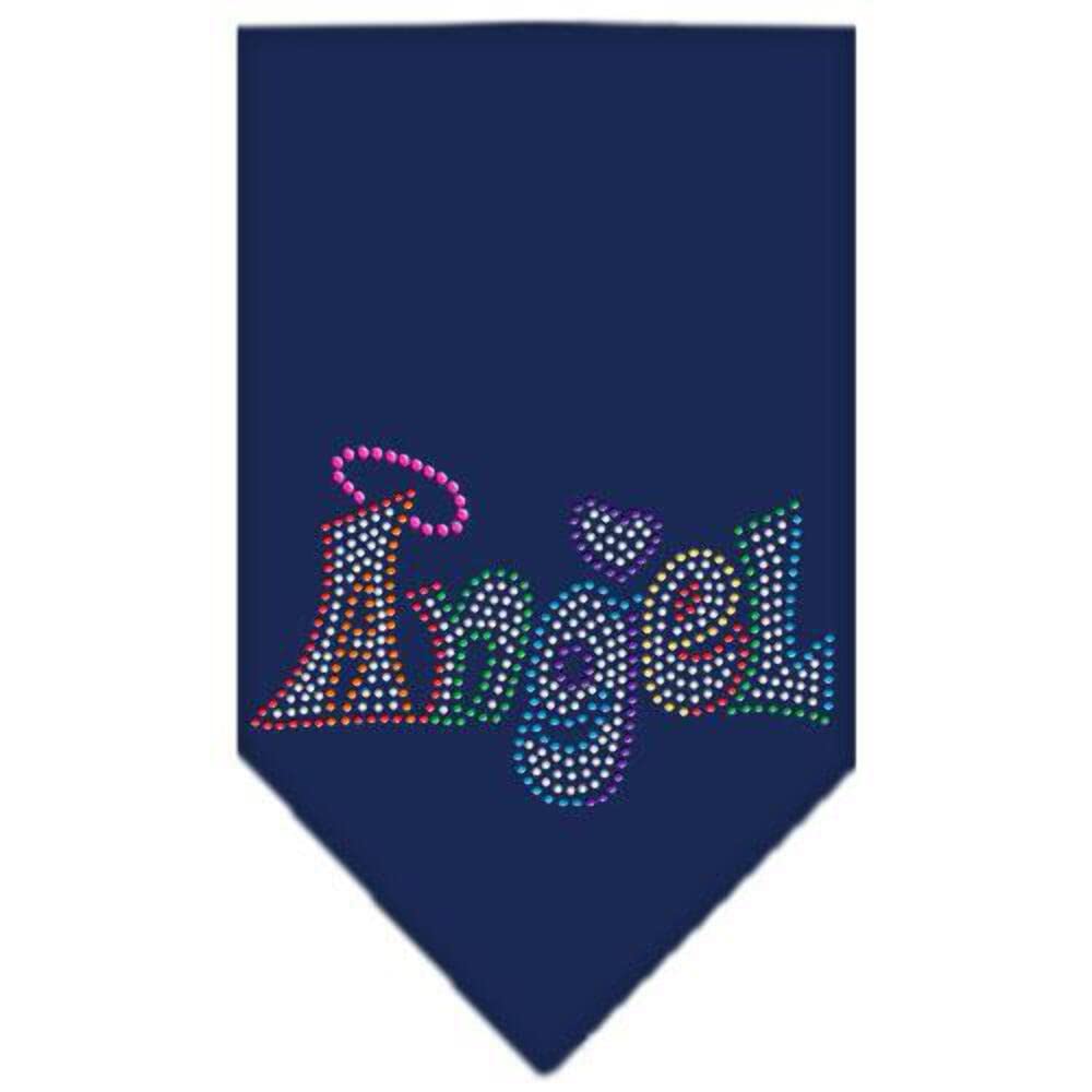 Mirage Pet Products 67-97 SMBR Technicolor Angel Rhinestone Cocoa Print Bandana, Small