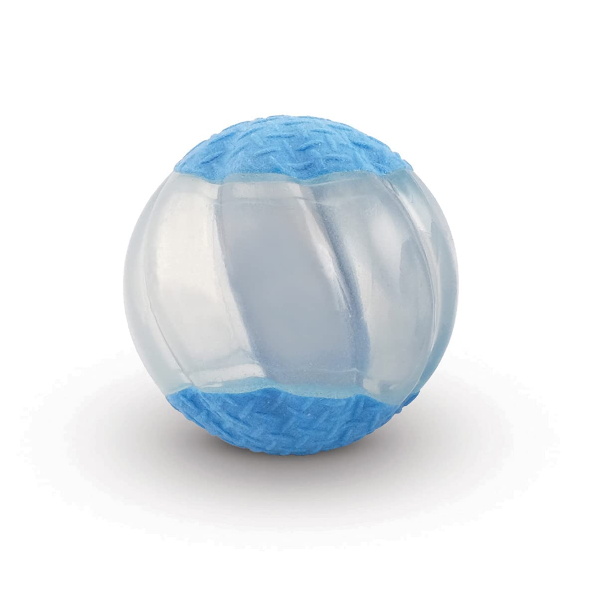 ZEUS Duo Balls with Glow in The Dark & Squeaker, Interactive Dog Toys, Large (96290)