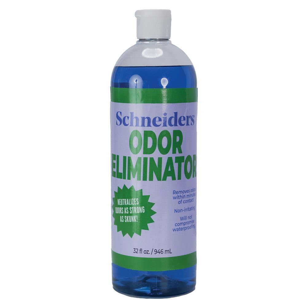 Schneiders Odor Eliminator for Horse Blankets & More | Destroys Stubborn Odors | Environmentally Safe | Made in USA | Size 32 oz