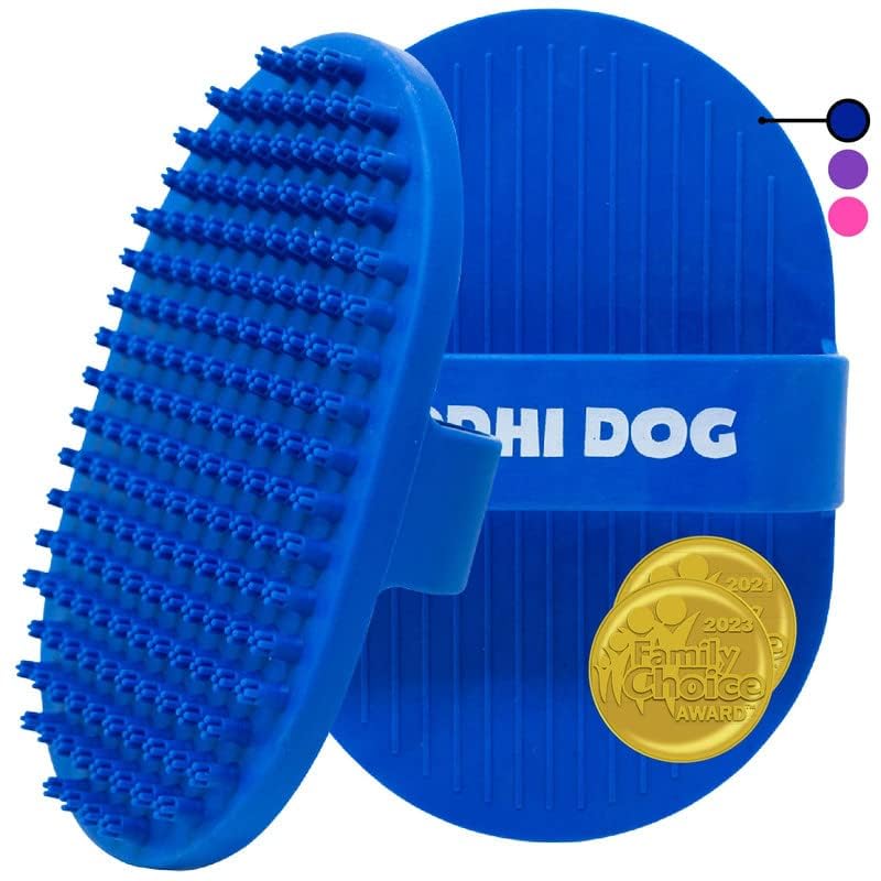 Bodhi Dog Grooming Brush | Pet Shower & Bath Supplies | Long & Short Hair Scrubber For Cats & Dogs