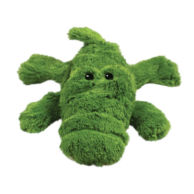 Kong Cozie Ali The Alligator Plush Dog Toy And Medium Cozie Baily The Blue Dog Toy Bundle