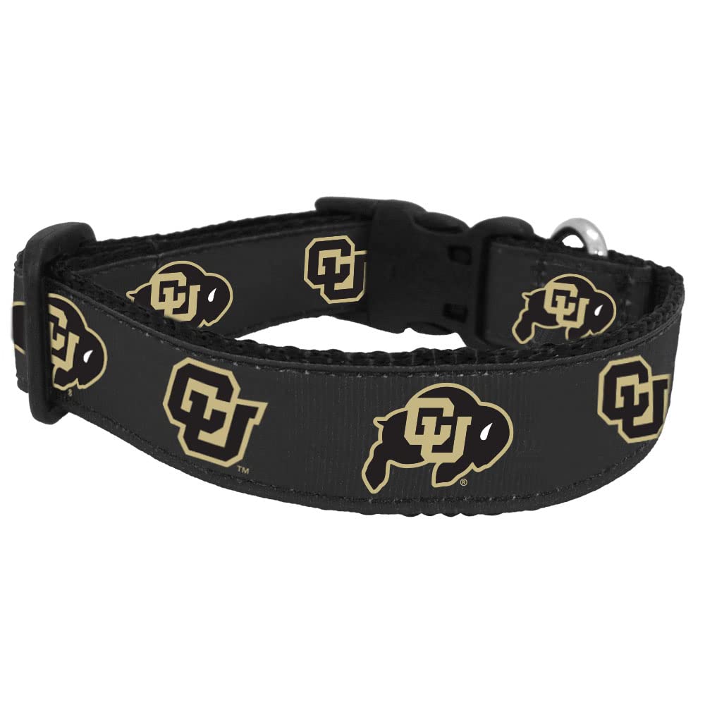 College Dog Collar (Medium, Colorado)