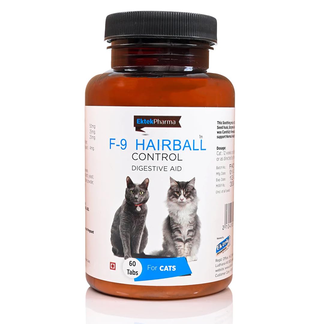 Ektek Global F-9-Hairball-Control 60 Tablets