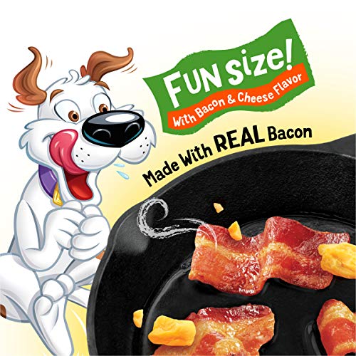 Purina Beggin Dog Treats, Fun Size With Bacon and Cheese Flavor - (6) 6 oz. Pouches