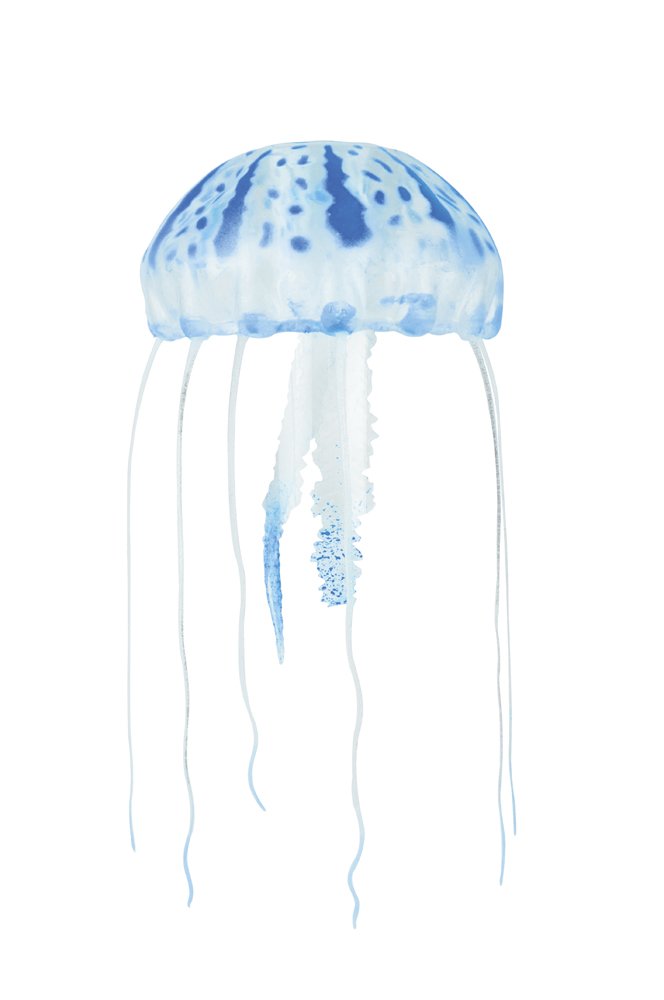 Aquatop Atpfloating Jellyfish Decor Large 4 - Blue Ornmt Jellyfish Bl Lg 4In