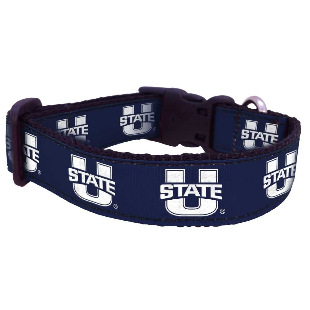 College Dog Collar (Large, Utah State)