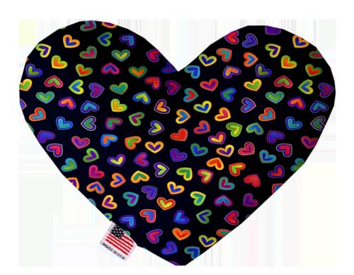 Pet and Dog Plush Heart or Bone Toy, "Valentine's Day Group" (Available in different sizes, and 8 different pattern options!) Diva 8" Plush Bone
