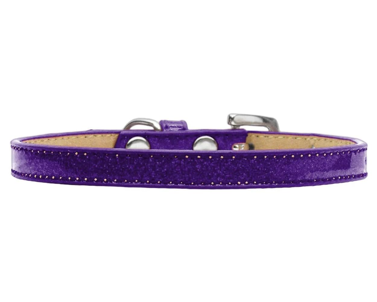 Dog, Puppy & Pet Ice Cream Collar Plain, Blank Gold 10