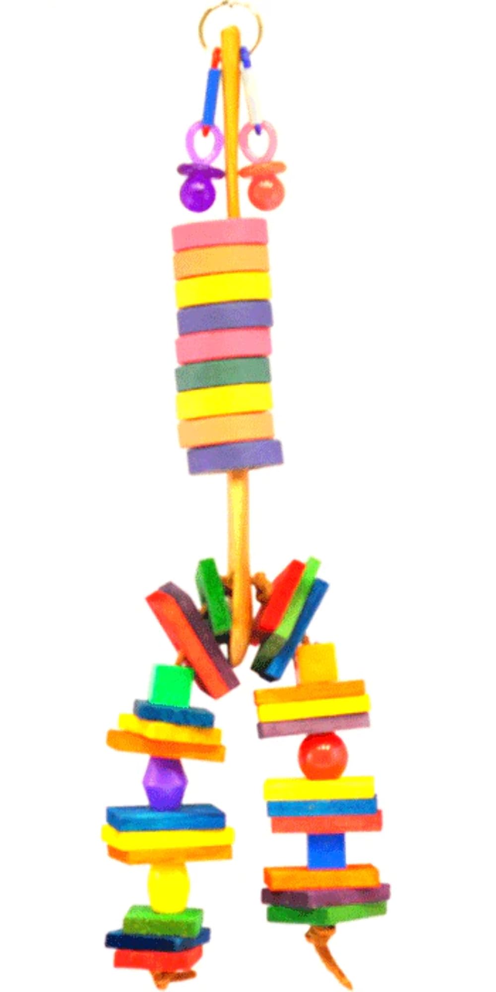 A&E Cage Co. 644029 Usa Spoon With Bagels Blocks Beads, Large