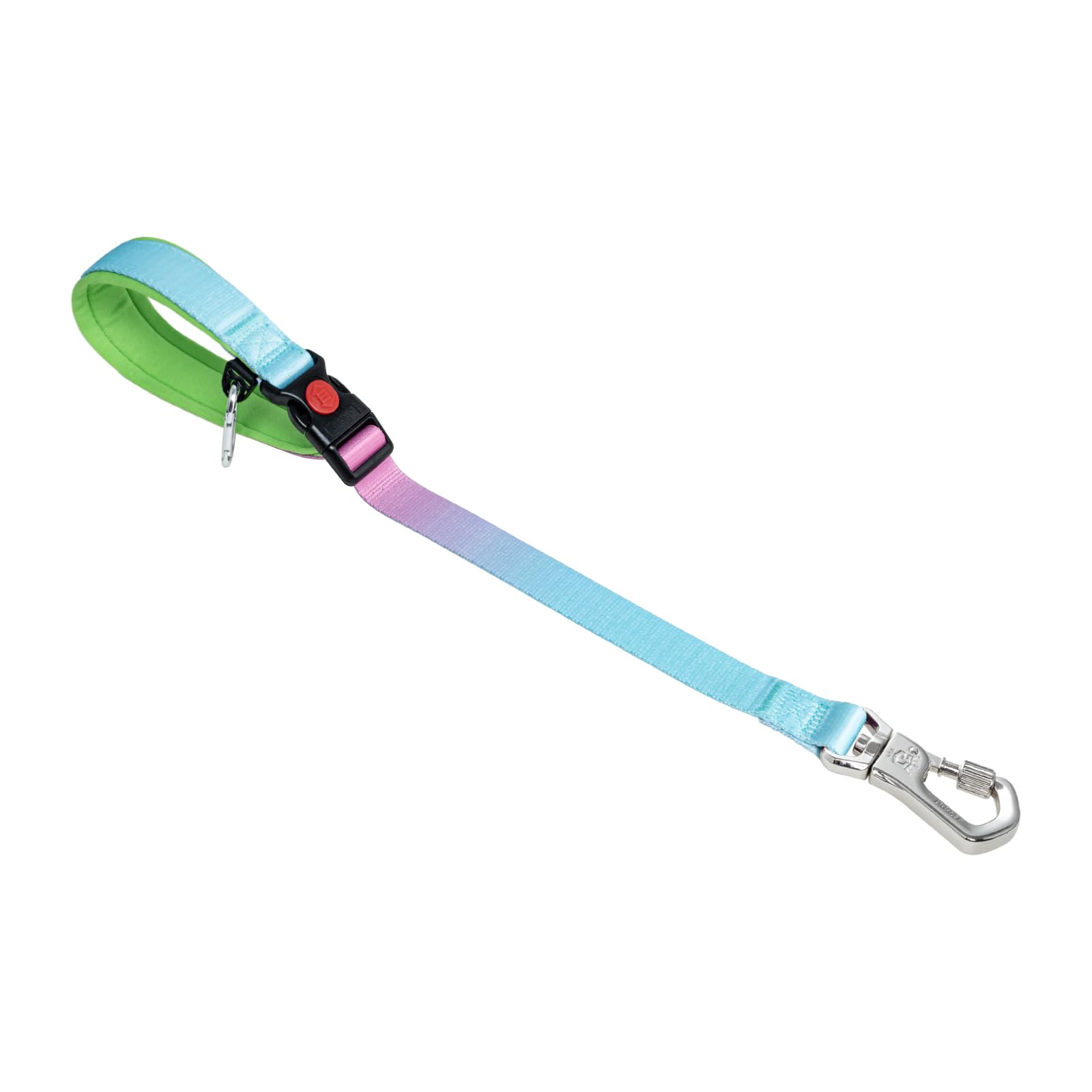 Tspro Dog Training Leash With Sturdy Metal Buckle, 20 Inches Adjustable Short Leash For Large Dogs, Comfortable Padded Handle (B