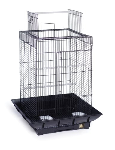 Prevue Hendryx Sp851B/B Clean Life Play Top Cage, Black