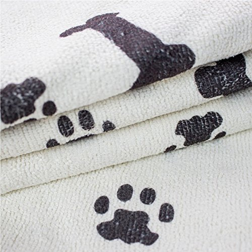 Zwipes 779 Microfiber 5-Pack Small Pet Cloths (Size: 16' X 16'), Soft Terry Drying Cleaning Towels