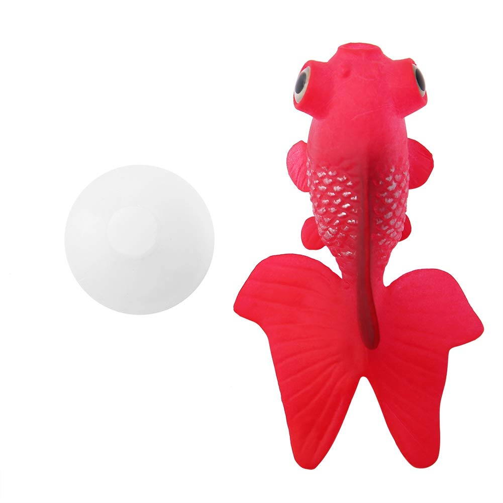 Aquarium Fish Bowl Plastic Swimming Gold Fish Betta Fish Funny Artificial Silicone Small Fish Lifelike Fake Fish Fish Decoration
