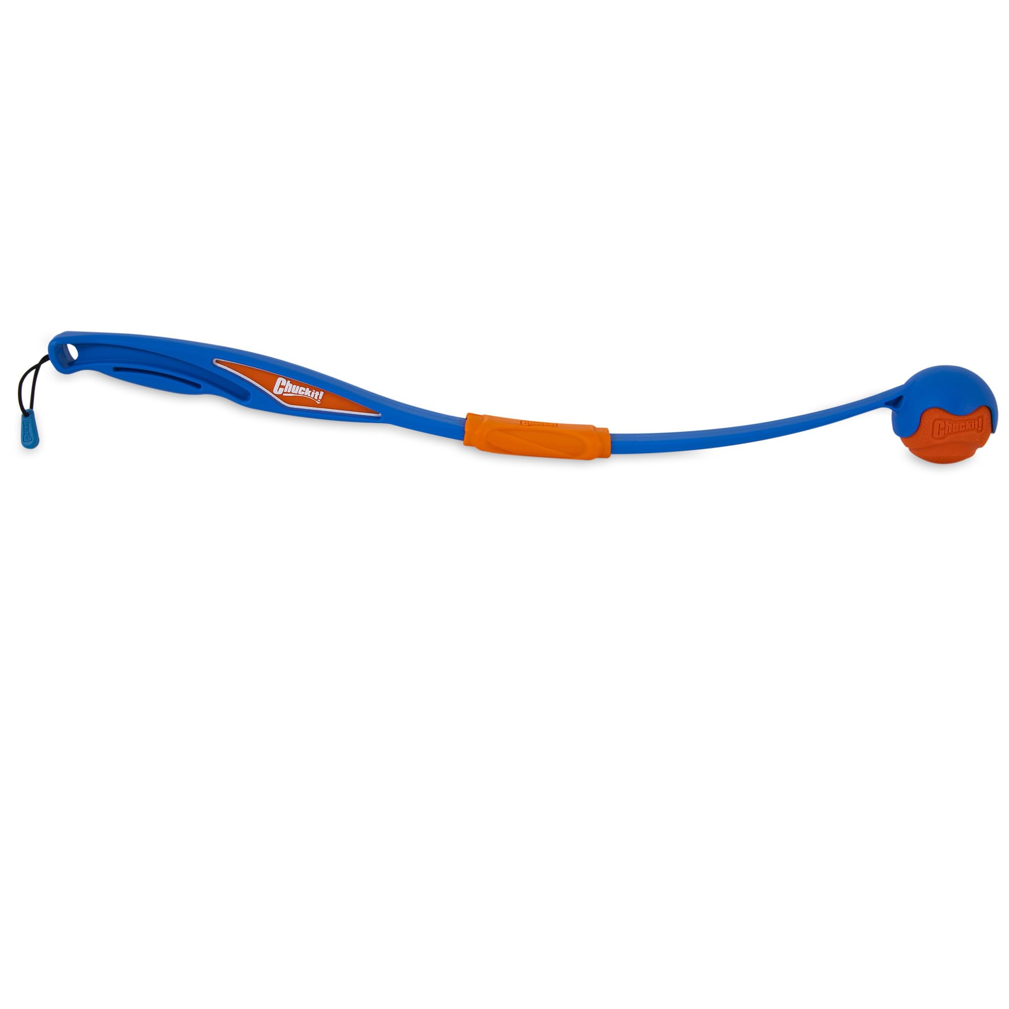 Chuckit! Fetch & Fold 25M Dog Ball Launcher, 25' Length, Includes Medium Ball (2.5') For Dogs 20-60 Pounds