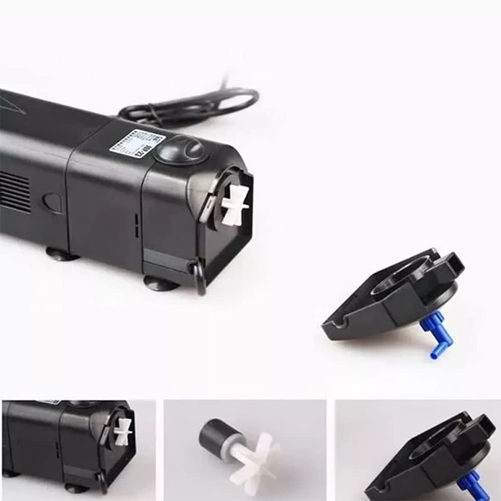 CNZ JUP-23 Submersible Power Head with 13W Sterilizer - Black