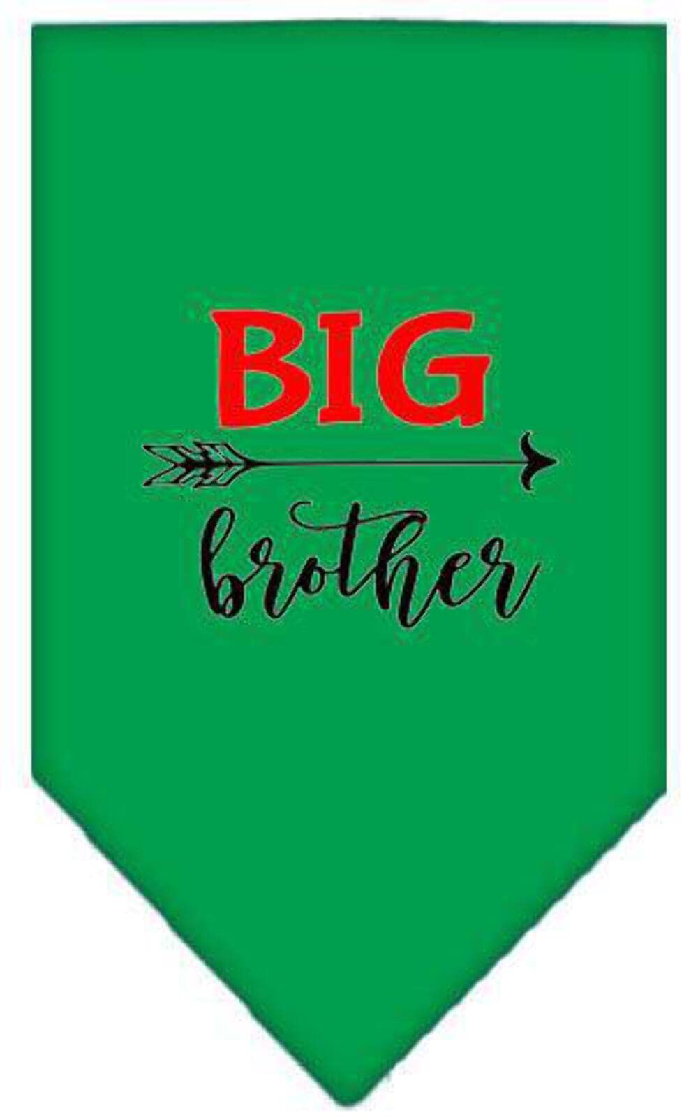 Mirage Pet Products Big Brother Screen Print Bandana Turquoise Large