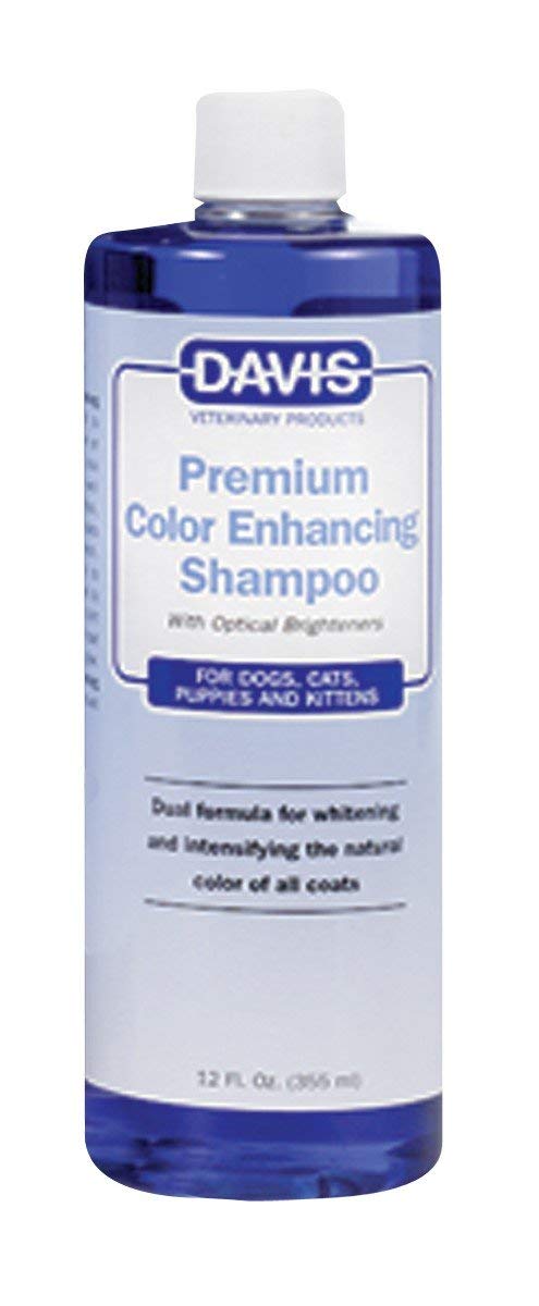 Davis Premium Color Enhancing Pet Shampoo, 12 oz, Blue, Model PCES12